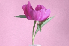 一輪挿しの花
