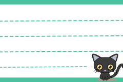 日本猫（黒猫）